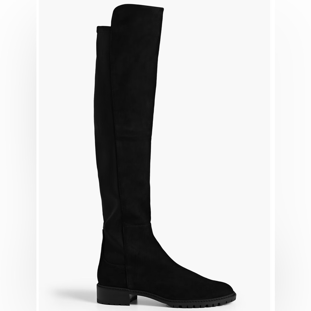 Stuart Weitzman Hilo Black Over-the-Knee Boots